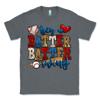Charcoal Heather hey batter batter swing baseball Classic Tee - Jasminsmagicworld