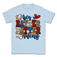 Dusty Blue hey batter batter swing baseball Classic Tee - Jasminsmagicworld