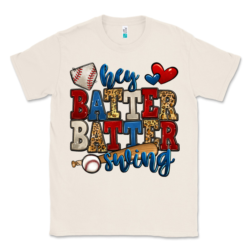 Hey Batter Batter Swing Baseball Classic Tee by Jasminsmagicworld | Teevron