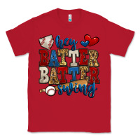 Red hey batter batter swing baseball Classic Tee - Jasminsmagicworld
