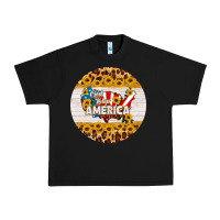 Black god bless america round coaster Urban Heavy Tee - HRA Design Shop
