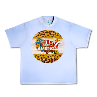Grape Ice god bless america round coaster Urban Heavy Tee - HRA Design Shop