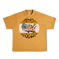 Peanut Butter god bless america round coaster Urban Heavy Tee - HRA Design Shop