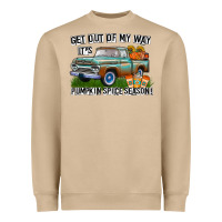 Mushroom Get Out Of My Way It's Pumpkin Spice Season Heavyweight Sweatshirt - CowhideDigitalArt