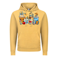 Vintage Mustard art teacher coffee cups Vintage Hoodie - Zillion Design Studio