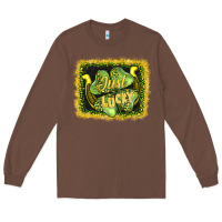 Chestnut just lucky Long Sleeve Tee - AdoDesignShop