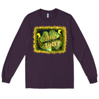 Plum just lucky Long Sleeve Tee - AdoDesignShop