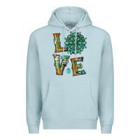 Blue Mist love with gemstone Premium Hoodie - Artiststas
