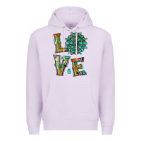 Lilac love with gemstone Premium Hoodie - Artiststas