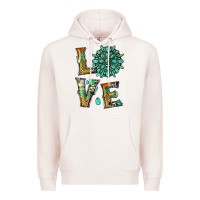 Pale Pink love with gemstone Premium Hoodie - Artiststas