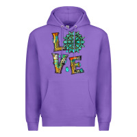 Purple love with gemstone Premium Hoodie - Artiststas