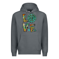 Rock love with gemstone Premium Hoodie - Artiststas