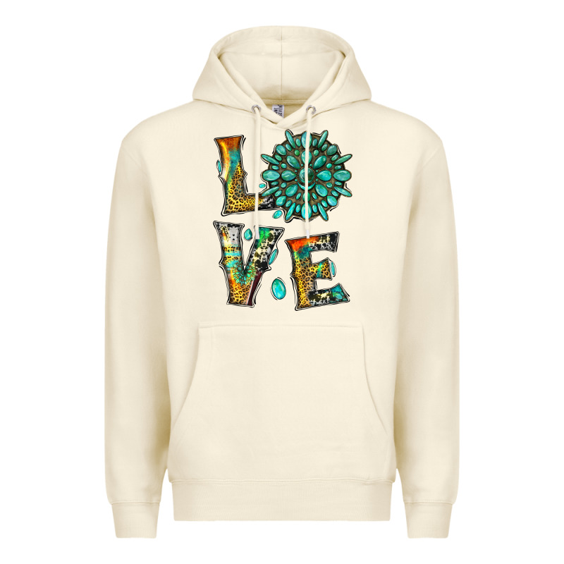 Love With Gemstone Premium Hoodie by Artiststas | Teevron