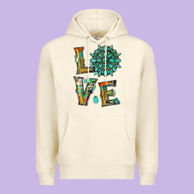 Love With Gemstone Premium Hoodie Designed By Artiststas