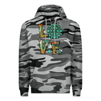 Slate Camo love with gemstone Premium Hoodie - Artiststas