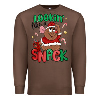 Chestnut lookin' like a snack christmas character Premium Sweatshirt - MaliasSmallBusiness