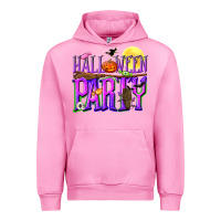 Fuchsia Pink Halloween party Urban Hoodie - NancyCooperArtShop
