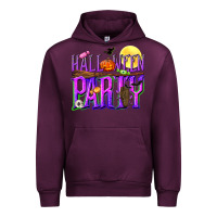 Mauve Wine Halloween party Urban Hoodie - NancyCooperArtShop