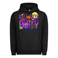 Pigment Black Halloween party Urban Hoodie - NancyCooperArtShop