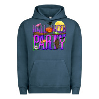 Pigment Midnight Navy Halloween party Urban Hoodie - NancyCooperArtShop