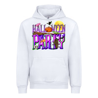 White Halloween party Urban Hoodie - NancyCooperArtShop