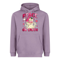 Lavender peace on earth Heavyweight Hoodie - MaliasSmallBusiness