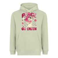 Matcha peace on earth Heavyweight Hoodie - MaliasSmallBusiness