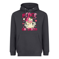 Smoke peace on earth Heavyweight Hoodie - MaliasSmallBusiness