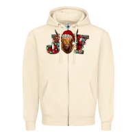 Sandshell joy highland cow Zipper Hoodie - Jasminsmagicworld