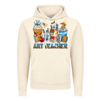 Vintage Artic art teacher coffee cups Vintage Hoodie - Zillion Design Studio