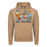 Vintage Coffee art teacher coffee cups Vintage Hoodie - Zillion Design Studio