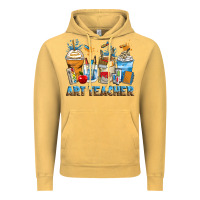 Art Teacher Coffee Cups Vintage Hoodie | Teevron