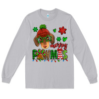 Moon Dust merry pawmas christmas dachshund Long Sleeve Tee - Jasminsmagicworld