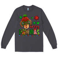 Smoke merry pawmas christmas dachshund Long Sleeve Tee - Jasminsmagicworld
