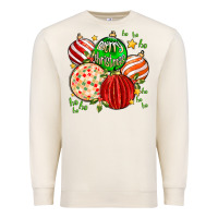 Sandshell merry christmas tree ball Premium Sweatshirt - MaliasSmallBusiness
