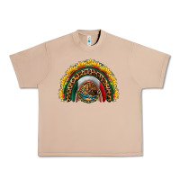 Burro mexico sunflower rainbow Urban Heavy Tee - HRA Design Shop