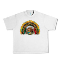 Lunar Rock mexico sunflower rainbow Urban Heavy Tee - HRA Design Shop
