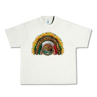 Pistachio mexico sunflower rainbow Urban Heavy Tee - HRA Design Shop