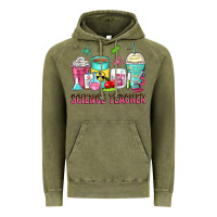 Vintage Olive science teacher coffee cups Vintage Hoodie - Zillion Design Studio