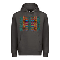 Smoke sunflower serape brush stroke Premium Hoodie - Artiststas