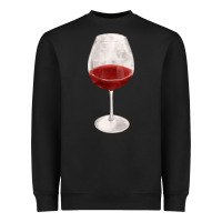 Black wine glass fa element Heavyweight Sweatshirt - FaDigitalArtStudio