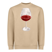 Mushroom wine glass fa element Heavyweight Sweatshirt - FaDigitalArtStudio