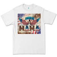 White american mama Premium Tee - BarkalooDesign