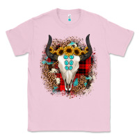 Bubblegum Pink bullskull christmas Classic Tee - JahusDesignShop