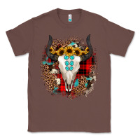 Chestnut bullskull christmas Classic Tee - JahusDesignShop
