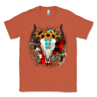 Copper bullskull christmas Classic Tee - JahusDesignShop