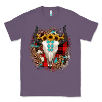 Lavender bullskull christmas Classic Tee - JahusDesignShop