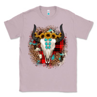 Lilac bullskull christmas Classic Tee - JahusDesignShop