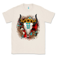 Natural bullskull christmas Classic Tee - JahusDesignShop