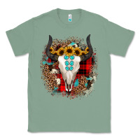 Sage bullskull christmas Classic Tee - JahusDesignShop